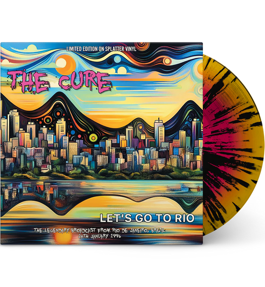 The Cure – Let’s Go to Rio: Live at the Hollywood Rock Festival, 1996 (12-Inch Album on Splatter Vinyl) collectible from C...
