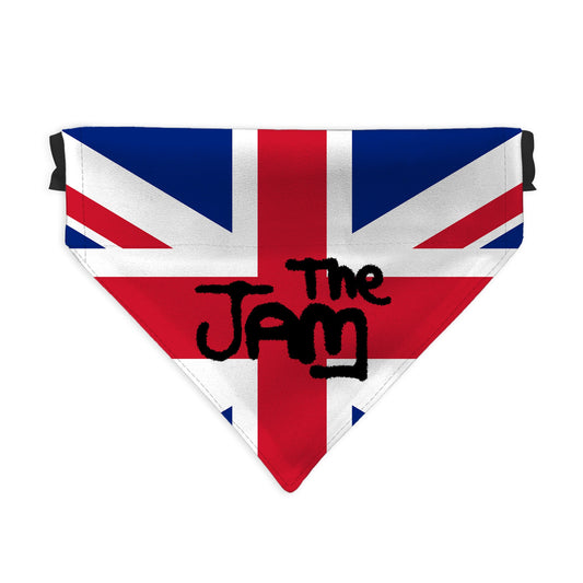 The Jam - Dog Bandana - 4 Sizes collectible from https://britishmade.gifts/