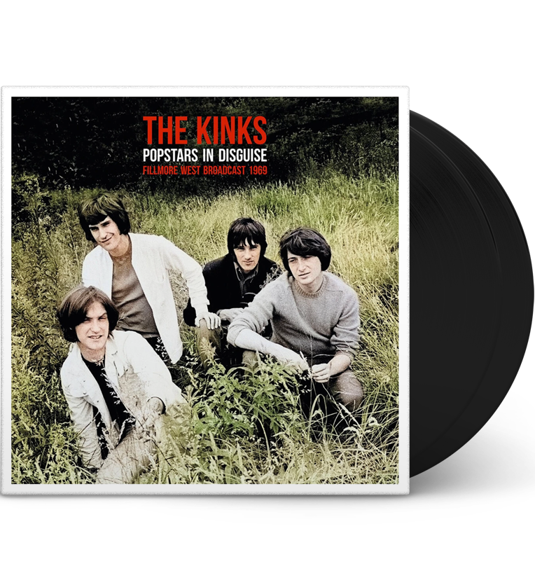 The Kinks – Popstars in Disguise: Live at the Fillmore West, November 1969 (12-Inch Double-LP) collectible from Coda Records