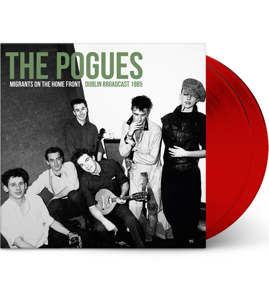 The Pogues – Migrants on the Home Front: Live in Dublin, 1985 (12-Inch Double-LP on Red Vinyl) collectible from Coda Records
