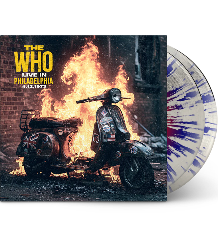 The Who – Live in Philadelphia, 4 December 1973 (Limited Edition Double-LP on Splatter Vinyl) collectible from Coda Records
