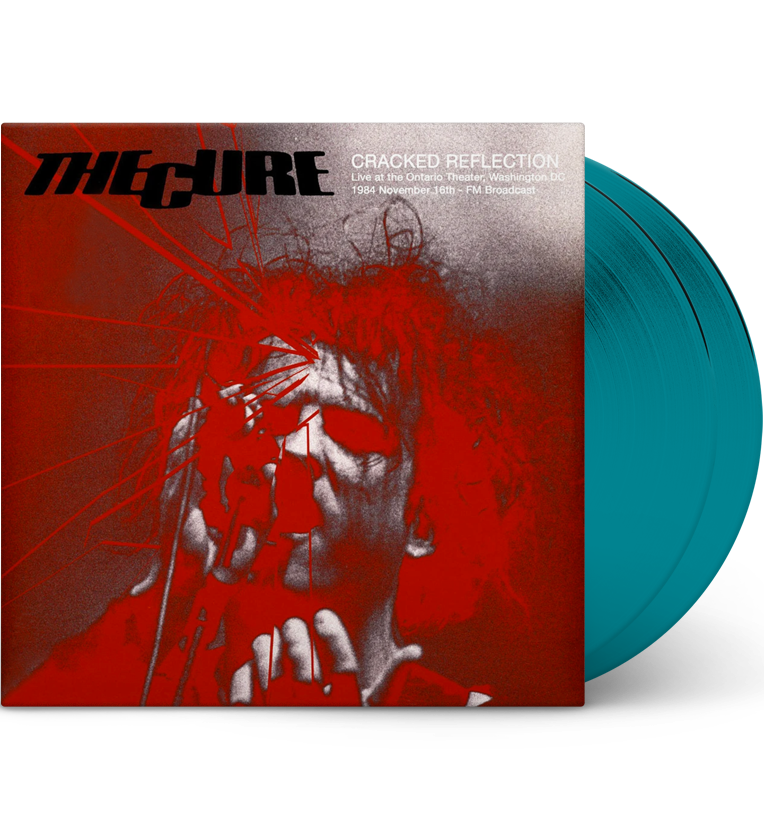 The Cure – Cracked Reflection: Live in Washington, D.C., 1984 (Limited Edition Double-LP on Transparent Teal Vinyl) collec...