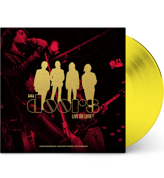 The Doors – Live On Love Street: Stockholm, 1968 (Special Edition 12-Inch Album on Yellow Vinyl) collectible from Coda Rec...