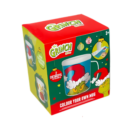 The Grinch Colouring Mug collectible from PoundFun