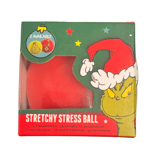 The Grinch Red Stress Ball collectible from PoundFun