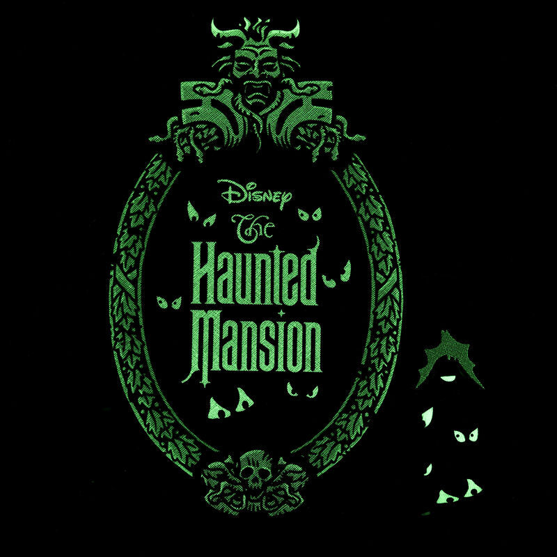 The Haunted Mansion Plaque Loungefly Glow Crossbody Bag With Coin Bag