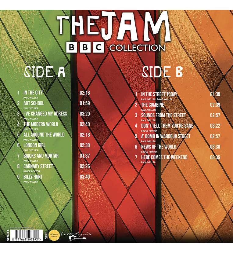 The Jam – BBC Collection 1977–78 (12-Inch Album on 180g Vinyl), side angle
