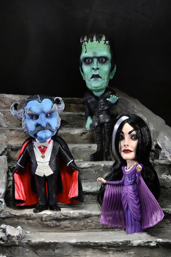 Munsters (Rob Zombie‚ 2022 Version) Retro Big Head Figure 3 Pack