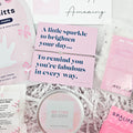 THE PINK EDIT | LUXURY SELF-CARE GIFT BOX, side angle
