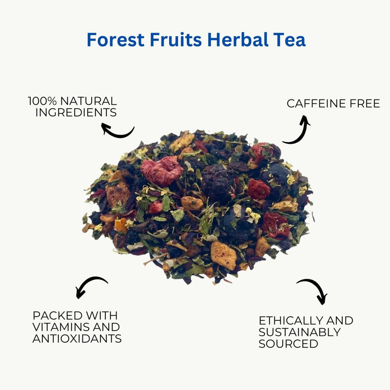 Luxury Loose Leaf Tea Gift Box, close-up detail