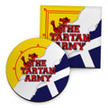 The Tartan Army Rip - Drinks Coaster - Square Or Circle collectible from https://britishmade.gifts/