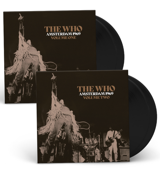 The Who – Amsterdam 1969 (4-LP Vinyl Bundle) collectible from Coda Records