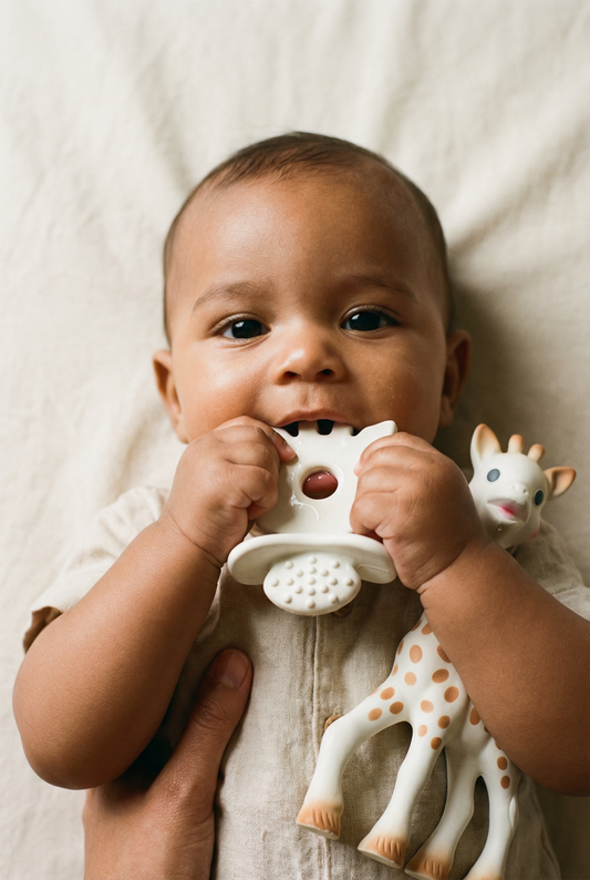 Sophie la girafe® - Original Teether & Natural Teether Set collectible from The Little Hive