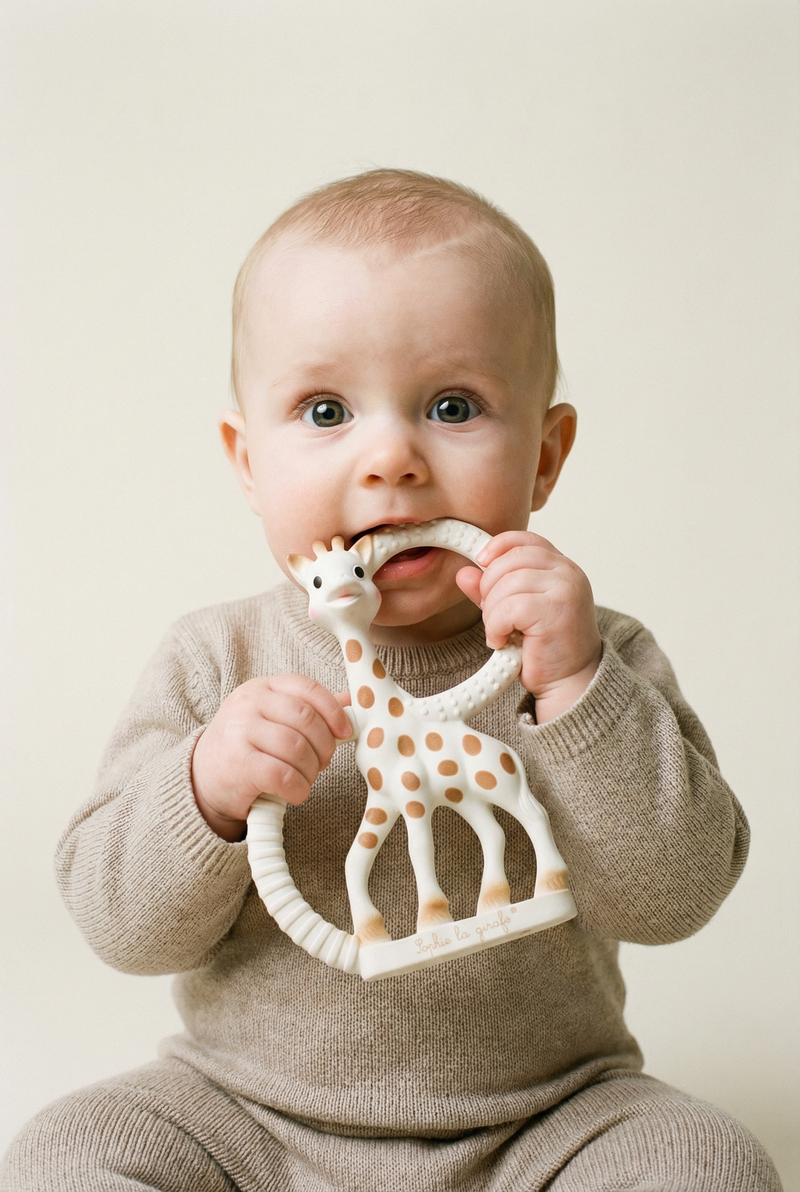 Sophie la girafe® – Teething Ring collectible from The Little Hive