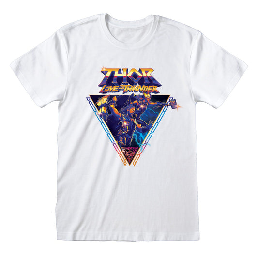 Marvel Thor Love and Thunder Flying Pair T-Shirt collectible from Heroes Inc Dropship