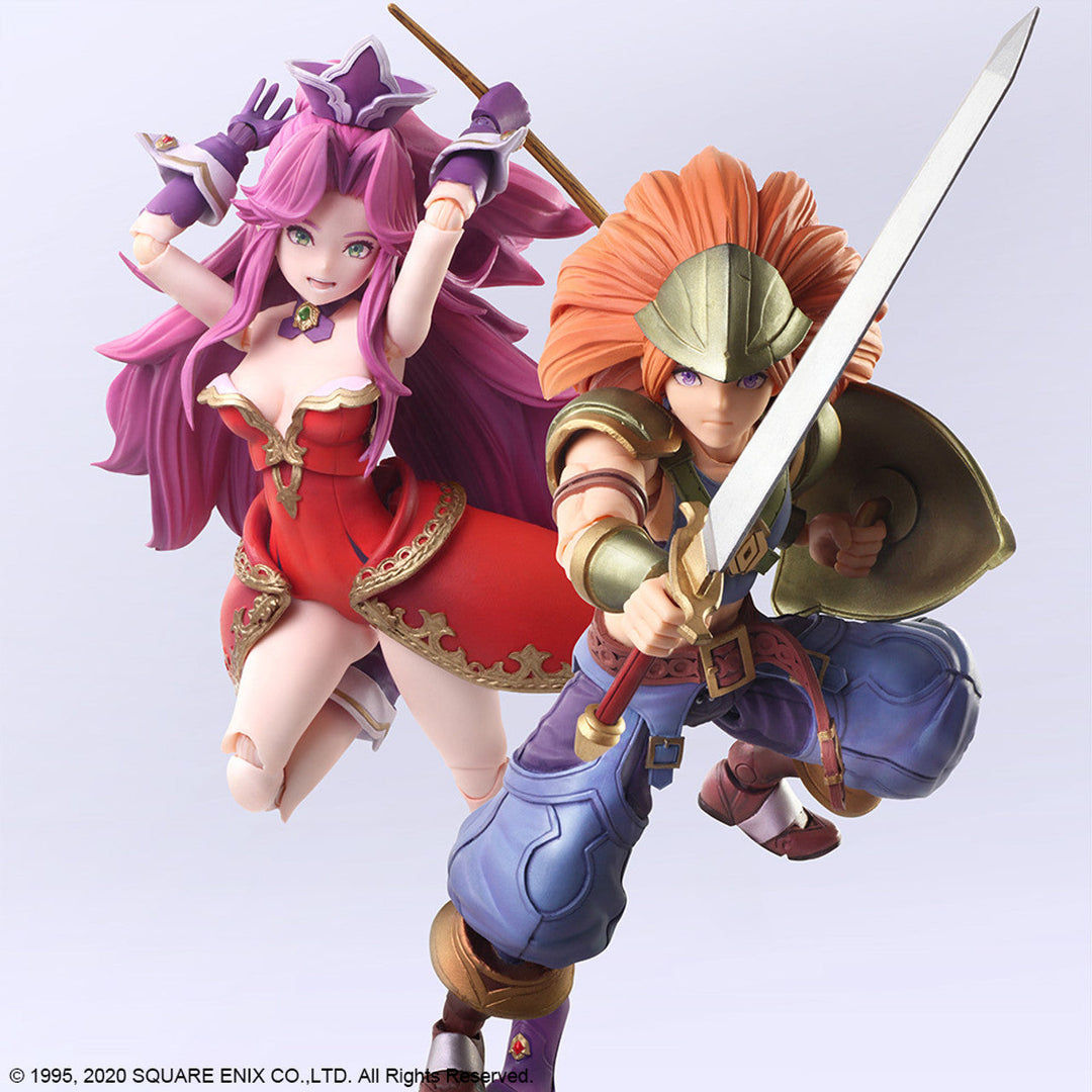 Square Enix Trials of Mana Duran and Angel 1/12 Scale Bring Arts Action Figure
