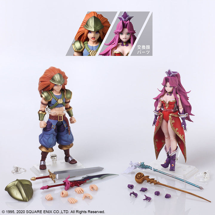 Square Enix Trials of Mana Duran and Angel 1/12 Scale Bring Arts Action Figure