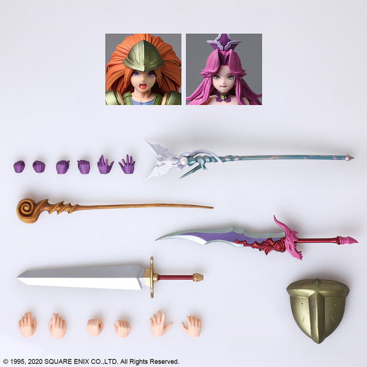 Square Enix Trials of Mana Duran and Angel 1/12 Scale Bring Arts Action Figure