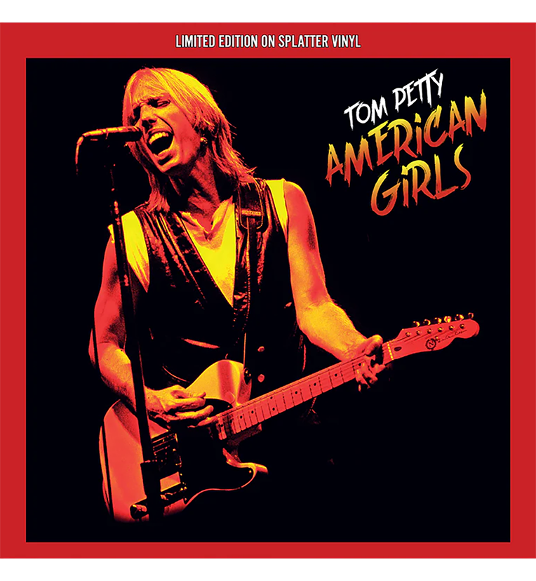 Tom Petty – American Girls: Live in North Carolina, 1989 (Limited Edition 12-Inch Album on Yellow/Black Splat, alternate view