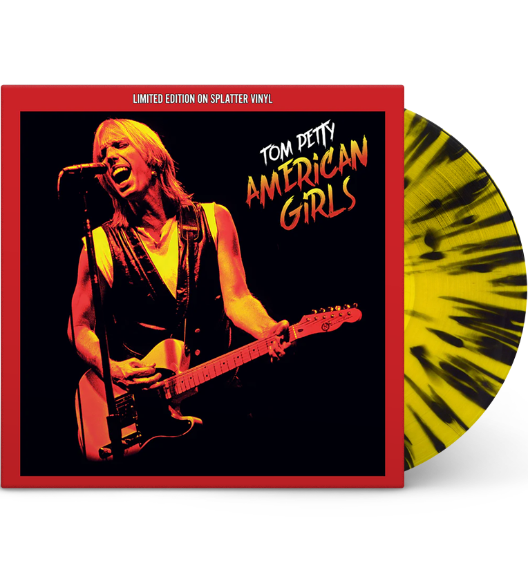 Tom Petty – American Girls: Live in North Carolina, 1989 (Limited Edition 12-Inch Album on Yellow/Black Splatter Vinyl) co...