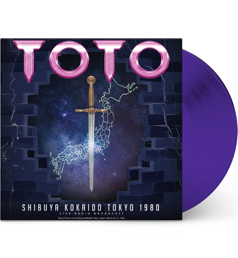 Toto – Shibuya Kōkaidō, Tokyo, 1980 (Limited Edition 12-Inch Album on 180g Purple Vinyl) collectible from Coda Records