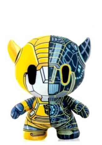 Transformers DZNR Plush In Collector Box, rear view
