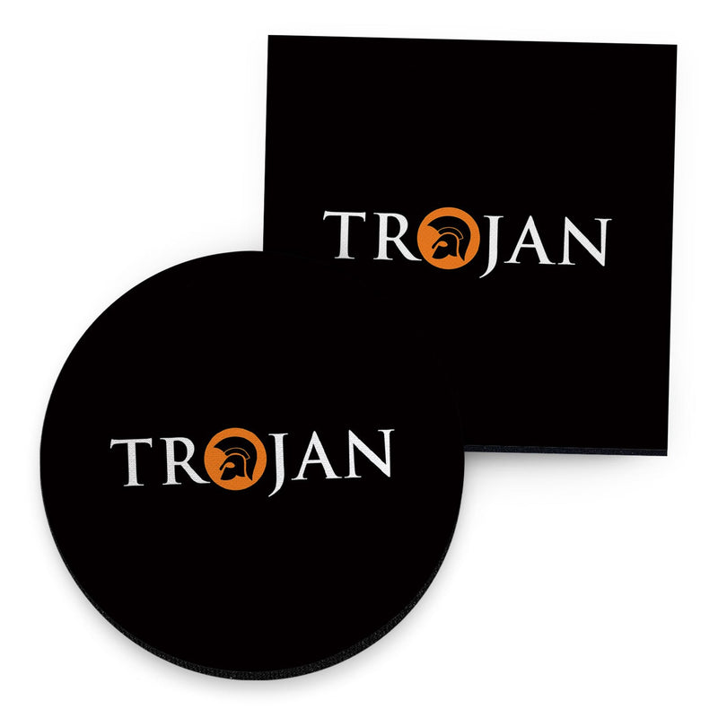 Trojan - Drinks Coaster - Round or Square collectible from https://britishmade.gifts/