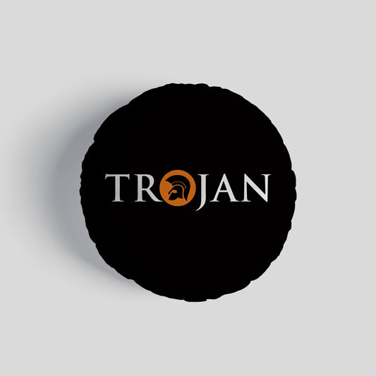 Trojan 14 Round Throw Cushion collectible from https://britishmade.gifts/