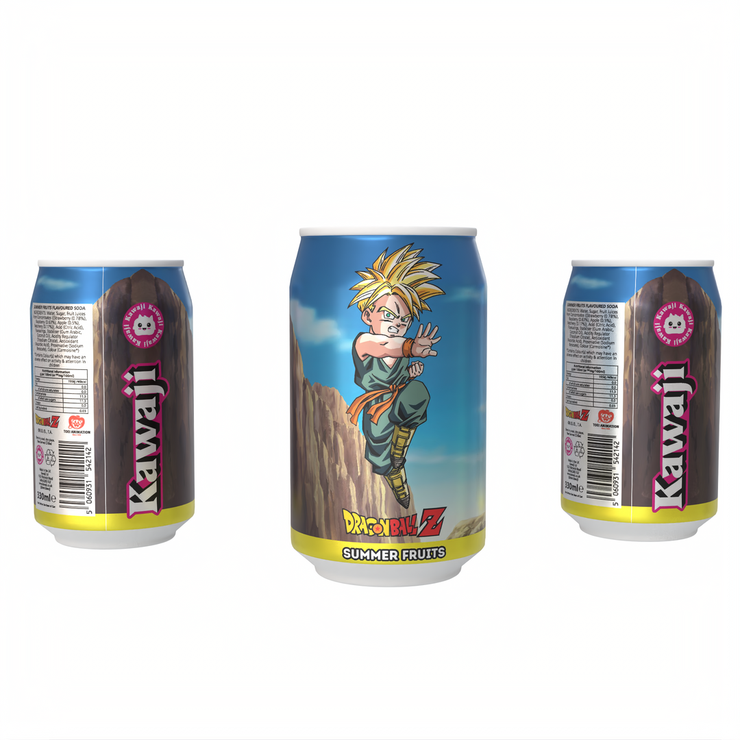 Dragon Ball Z Trunks' Time Portal Punch - Summer Fruits  Flavour Soda