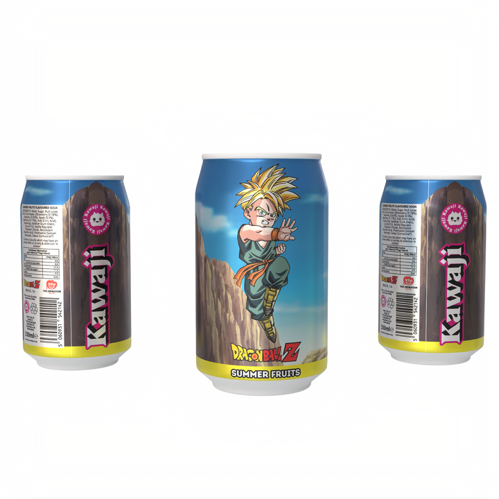 Dragon Ball Z Trunks' Time Portal Punch - Summer Fruits  Flavour Soda