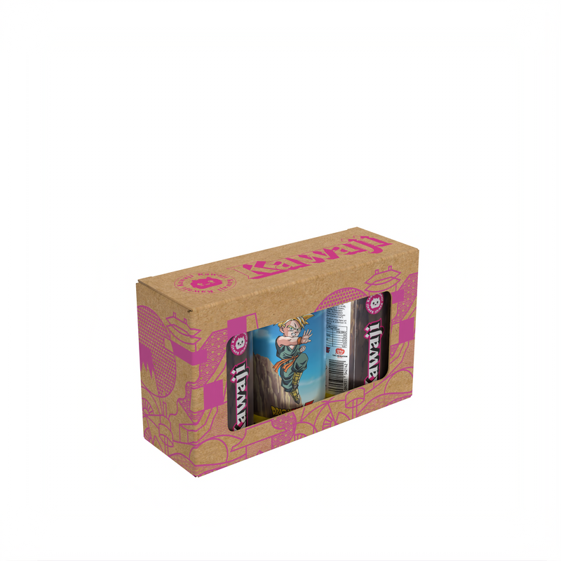 Dragon Ball Z Trunks' Time Portal Punch - Summer Fruits Flavour Soda, side angle