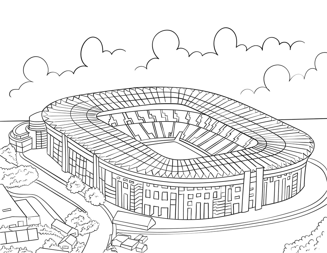 Twickenham Colouring Book (A4)