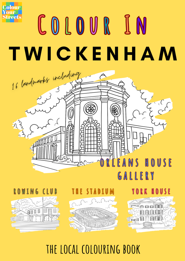 Twickenham Colouring Book (A4)