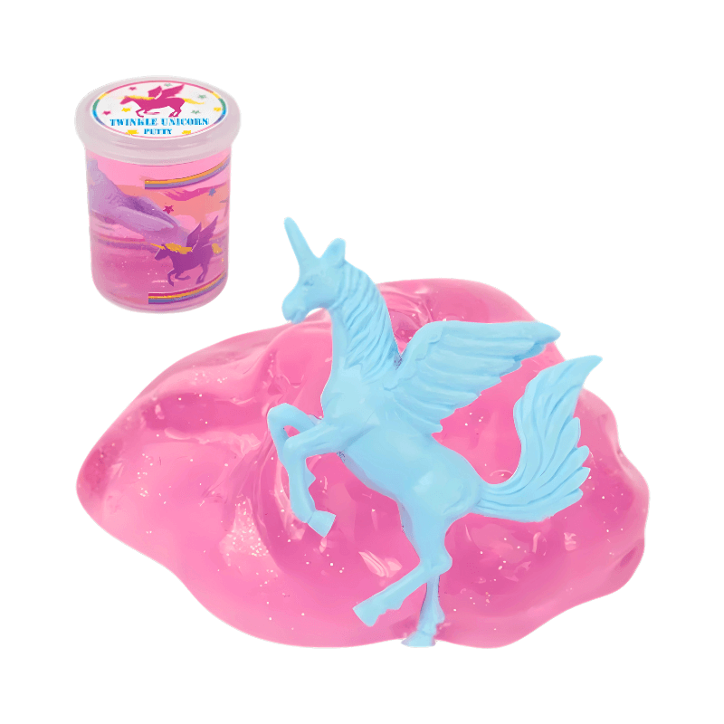 Twinkle Unicorn Putty collectible from PoundFun