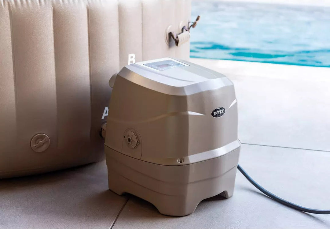 Intex PureSpa Bubble Round Inflatable Spa (4 Person)