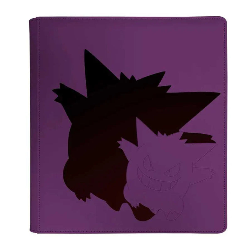 Pokémon Elite Series Gengar 12-Pocket Zippered PRO Binder collectible from Pokemon