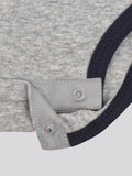 Baby 3 Piece Boxed Gifting Set in Light Grey Marl, packaging shot