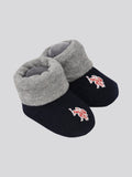 Baby 3 Piece Boxed Gifting Set in Light Grey Marl, in display