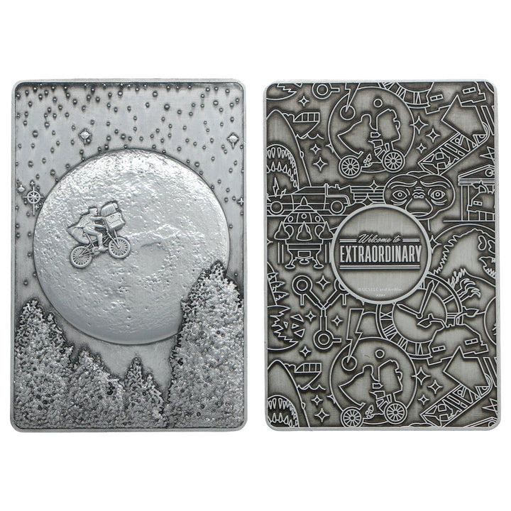 Amblin 4 Piece Metal Movie Ingot Collection Limited Edition Box Set (Back to The Future, E.T., Jaws & Jurassic Park)