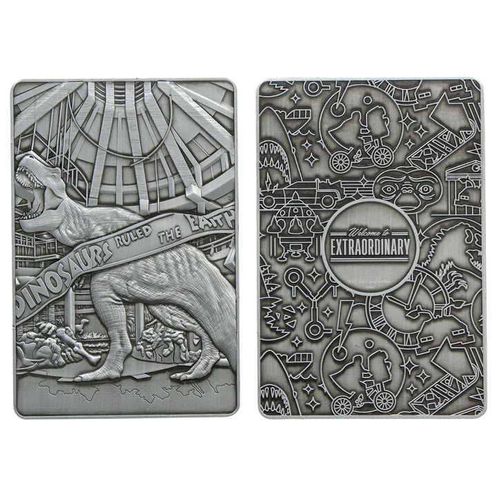 Amblin 4 Piece Metal Movie Ingot Collection Limited Edition Box Set (Back to The Future, E.T., Jaws & Jurassic Park)