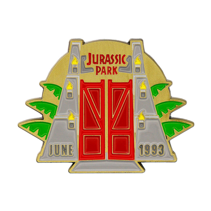 Jurassic Park Medallion and Pin Set