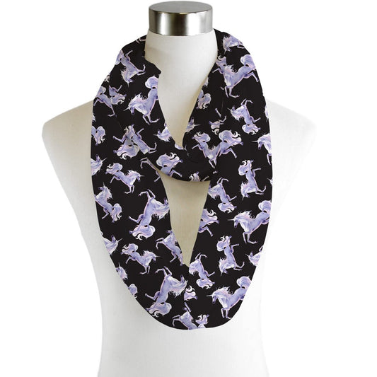 Unicorn - Scarf - Infinity - Chiffon collectible from https://britishmade.gifts/