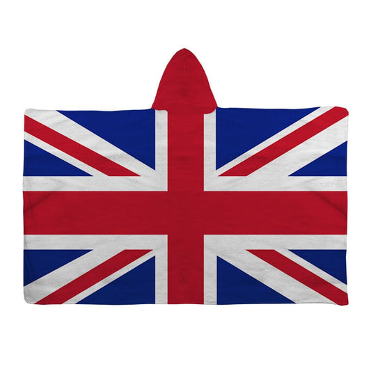 Hooded Towel - Lightweight, Microfibre - Union Jack collectible from https://britishmade.gifts/