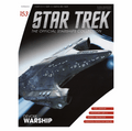Devore Warship Diecast Model Ship (Eaglemoss / Star Trek), size reference