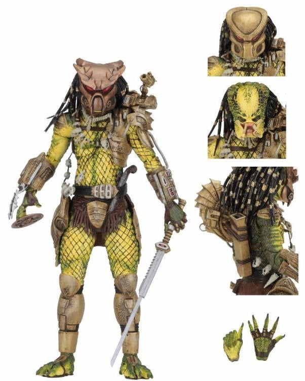 NECA Predator Elder The Gold Angel Ultimate 7" Scale Action Figure