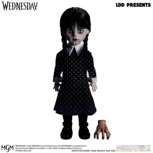 Living Dead Dolls Presents Wednesday (Netflix) front view