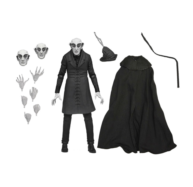 Nosferatu (1922) Count Orlok (B/W) Ultimate 7" Scale Action Figure