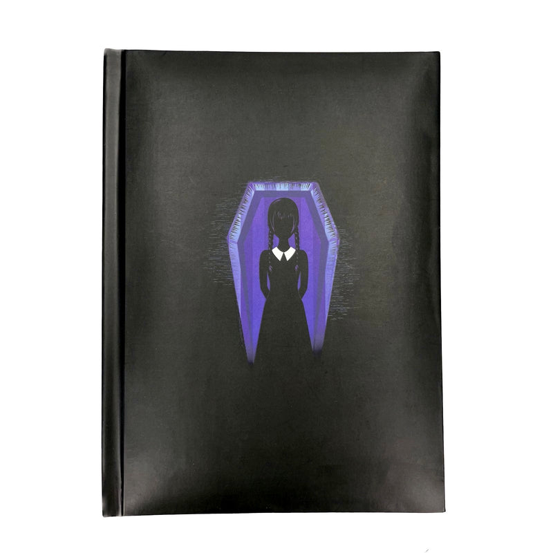 Wednesday Light-Up Notebook - Dark Side Light (Addams Family Netflix)