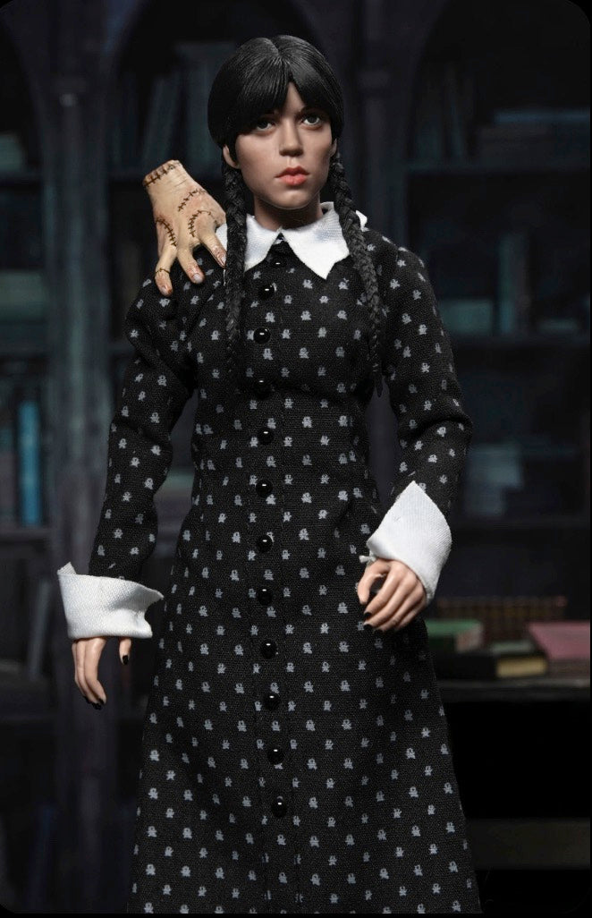 Wednesday Classic Dress 8" Clothed Action Figure packaging view