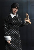 Wednesday Classic Dress 8" Clothed Action Figure close up detail